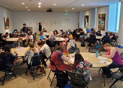 An Offers and Needs Market in Portland, Oregon, June 2022 facilitated by Joel Zaslofsky.